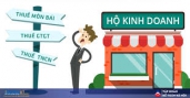 Tạm ngừng và chấm dứt hoạt động hộ kinh doanh